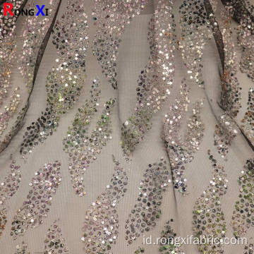 Gulungan Kain Organza Glitter Multifungsi Untuk Partai Besar